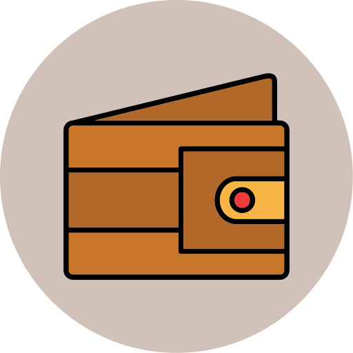 portefeuille Icône gratuit