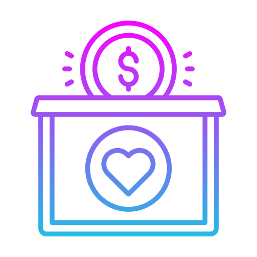 donación icono gratis
