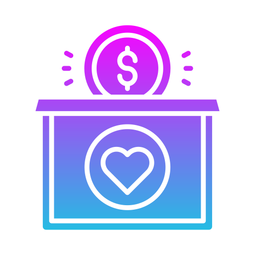 donación icono gratis