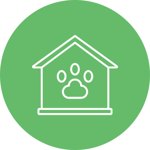 Animal shelter Generic color fill icon