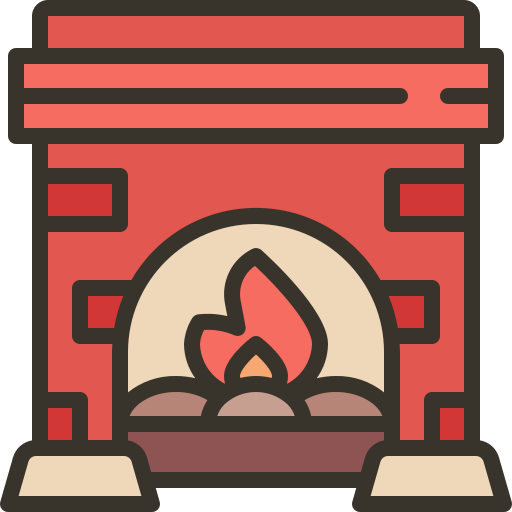 chimenea icono gratis