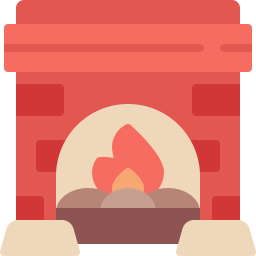 chimenea icono gratis