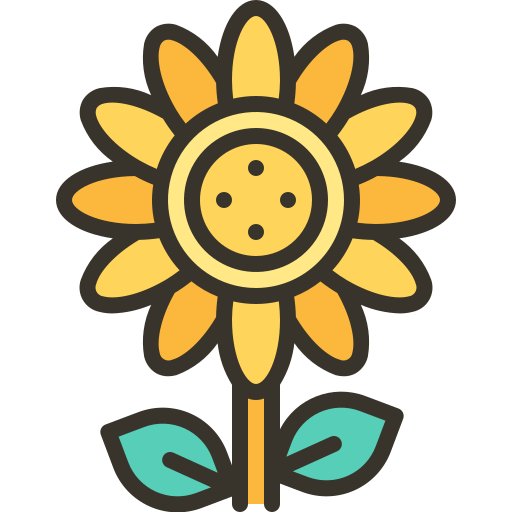 girasol icono gratis