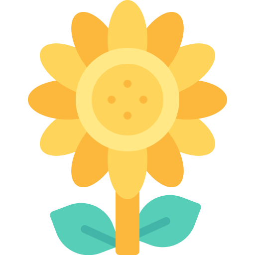 girasol icono gratis