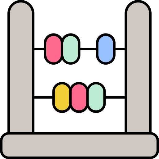 Ábaco icono gratis