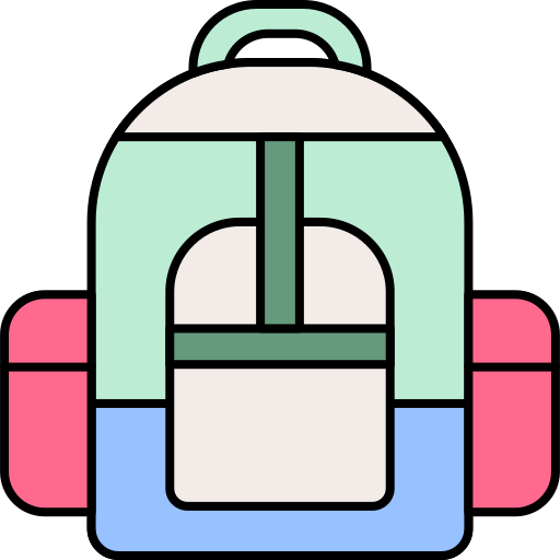 Backpack free icon