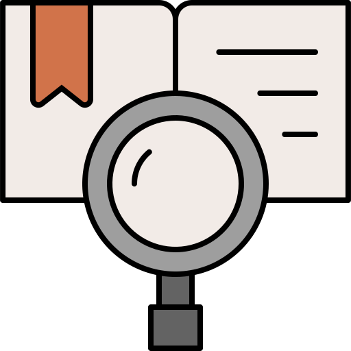 Magnifying glass free icon
