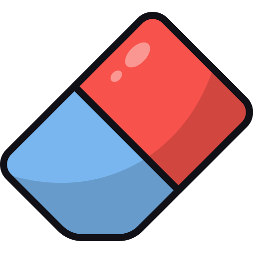 gomme Icône gratuit