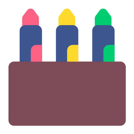 Crayon free icon