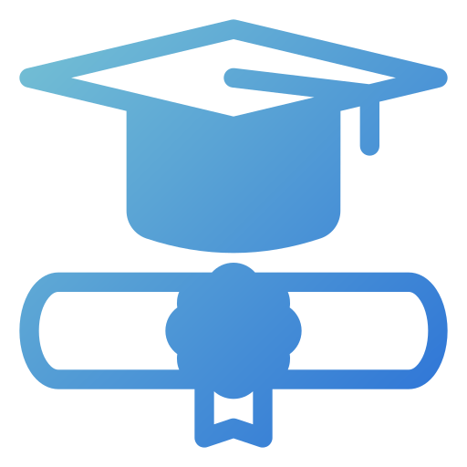 graduación icono gratis