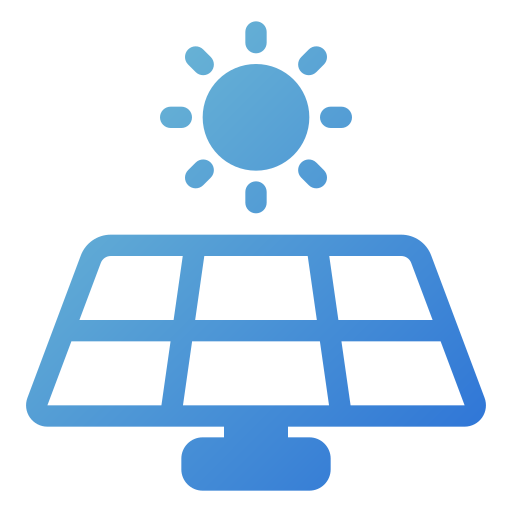 panel solar icono gratis