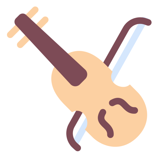 violín icono gratis