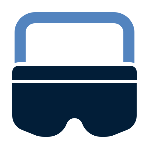 lentes de seguridad icono gratis