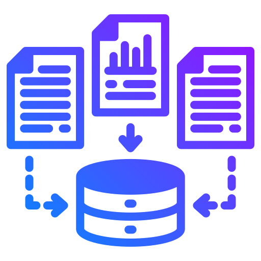 recopilación de datos icono gratis