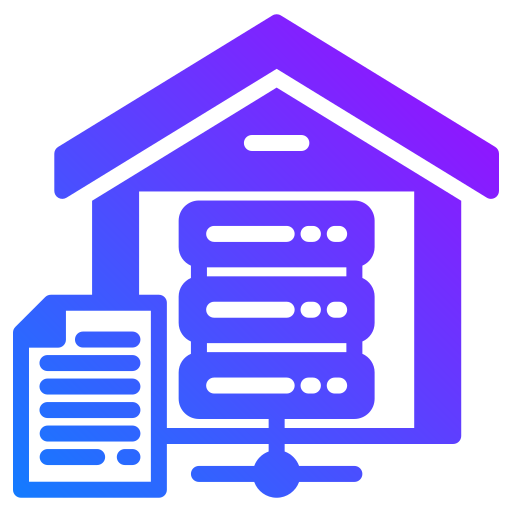 almacén de datos icono gratis