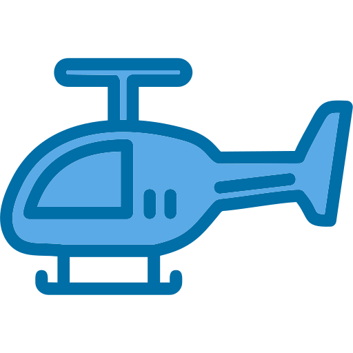 helicóptero icono gratis