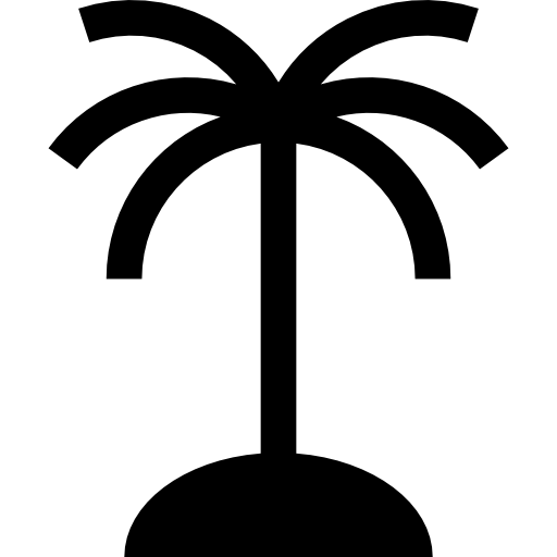 palmera icono gratis