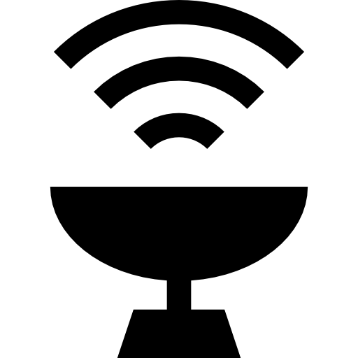 antena parabólica icono gratis