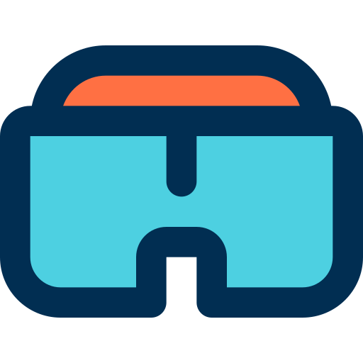 gafas vr icono gratis