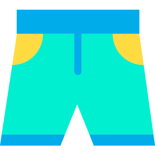 pantalones cortos icono gratis