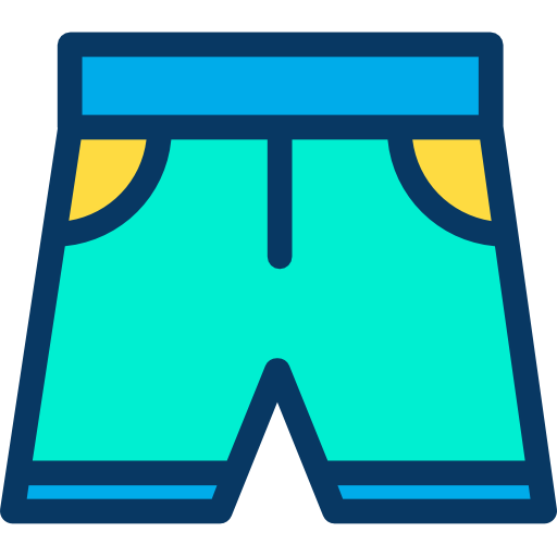 pantalones cortos icono gratis