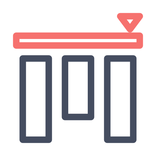 Align top free icon Align top free icon