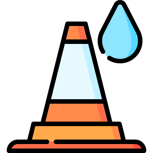 Дорожный конус бесплатно иконка