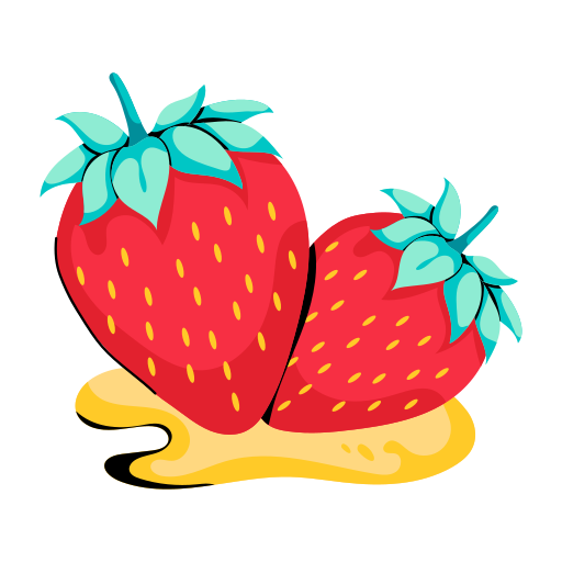 fresas gratis sticker