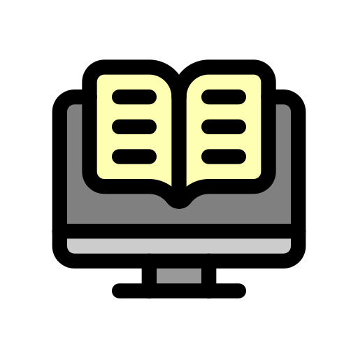 Digital book free icon