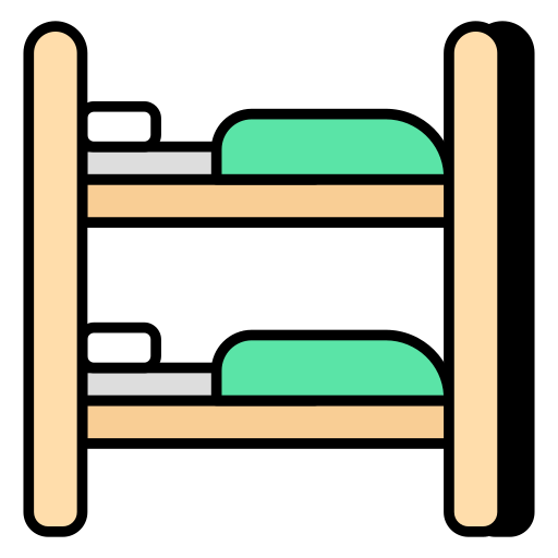 Bunkbed - Free holidays icons