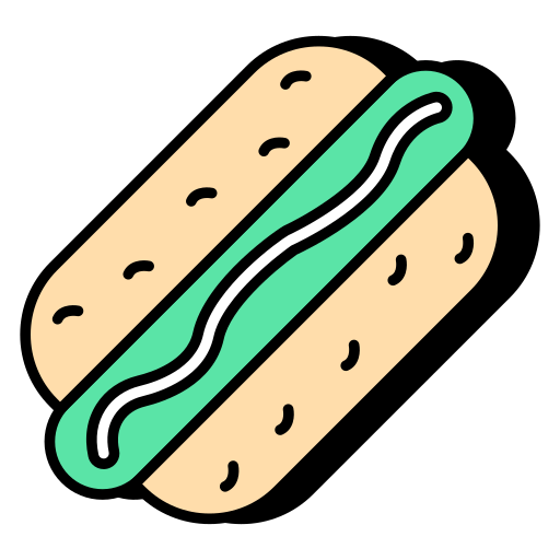 hotdog kostenlos Icon hotdog kostenlos Icon