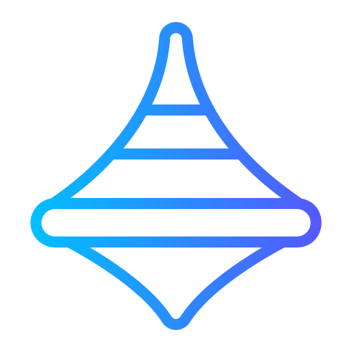 Spinning top free icon