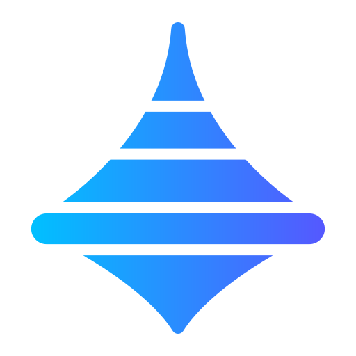 Spinning top free icon
