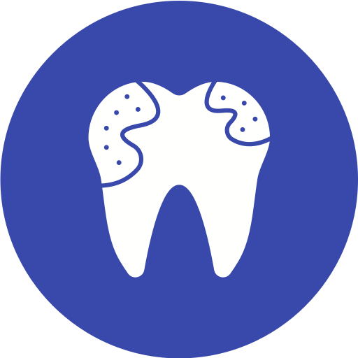 caries dental icono gratis