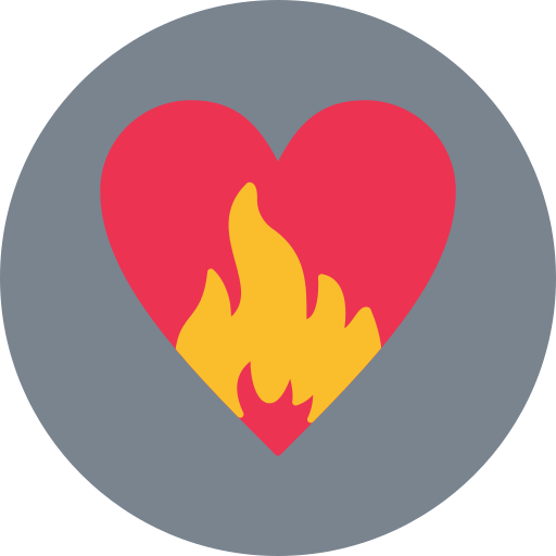 pasión icono gratis