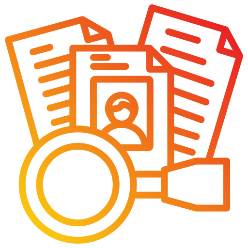 reclutamiento icono gratis