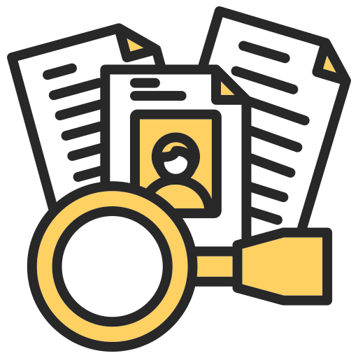 reclutamiento icono gratis