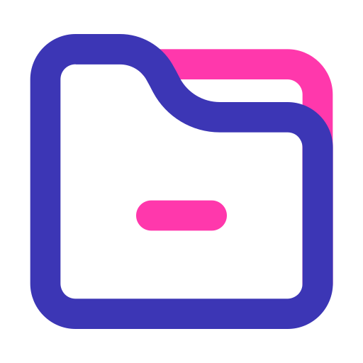 Remove folder - Free ui icons