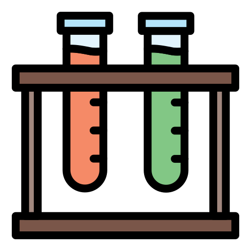 시험관 무료 아이콘