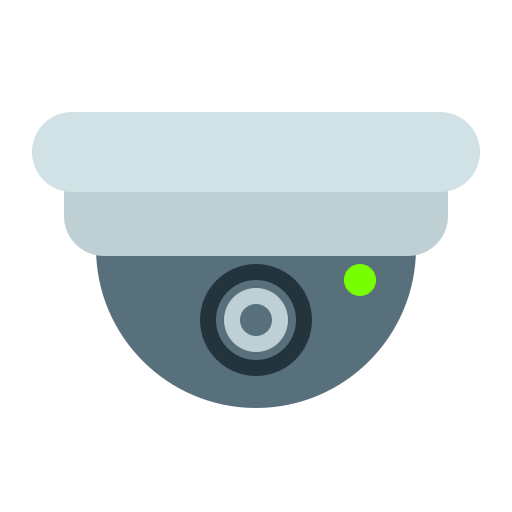 cámara de seguridad icono gratis