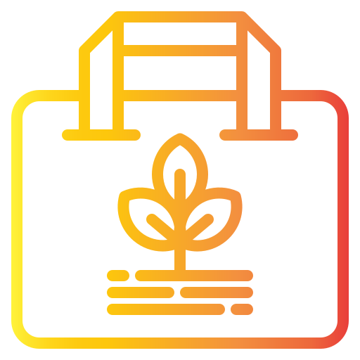 bolsa ecológica icono gratis