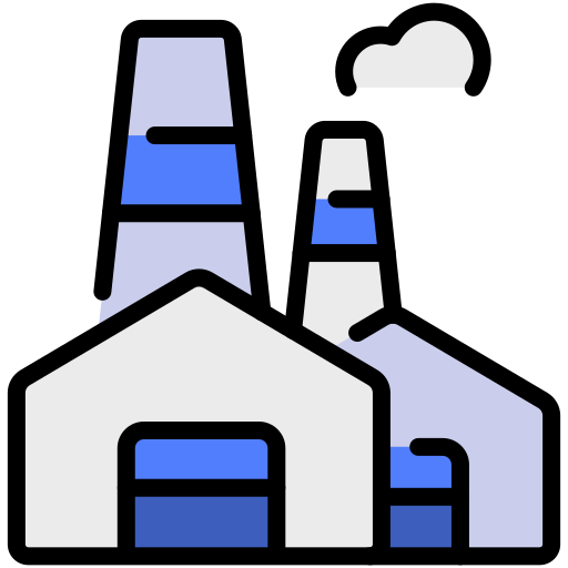 Factory free icon Factory free icon
