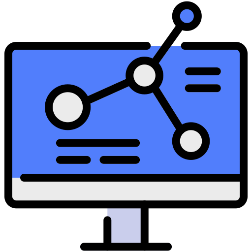 ciencias de la computación icono gratis