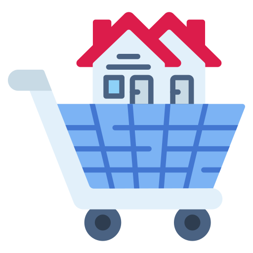 comprar casa icono gratis