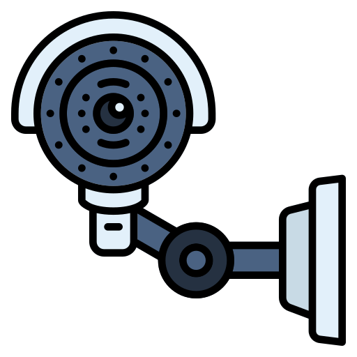circuito cerrado de televisión icono gratis