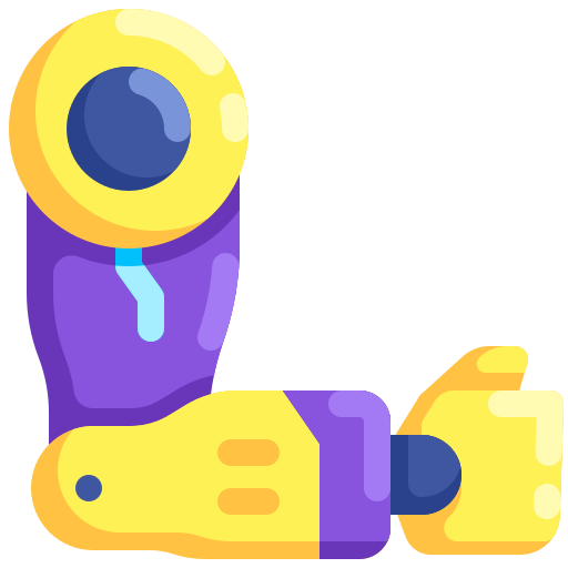 robot de brazo icono gratis