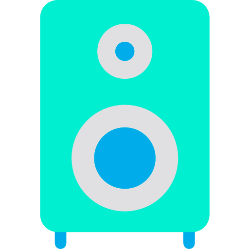 altavoz icono gratis