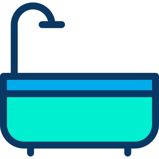 bañera icono gratis