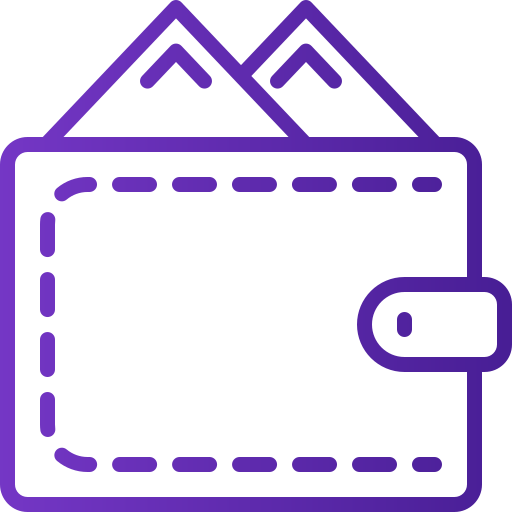 billetera icono gratis