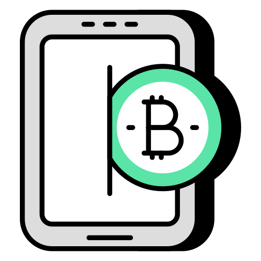 aplicación bitcoin icono gratis